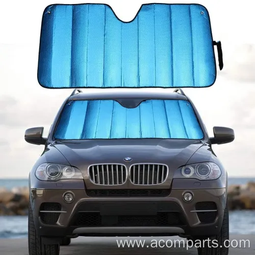 Promo 55%vlt blue blinds cover for car windows